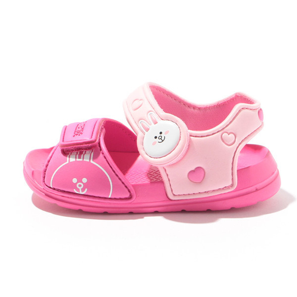 粉色CONY 小小女童涼鞋
